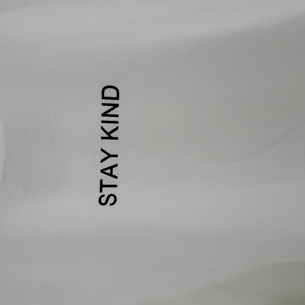 Stay Kind White T-Shirt - Picture 2 of 3
